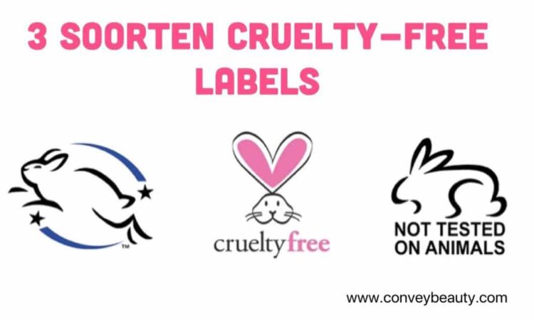 3 soorten cruelty free labels