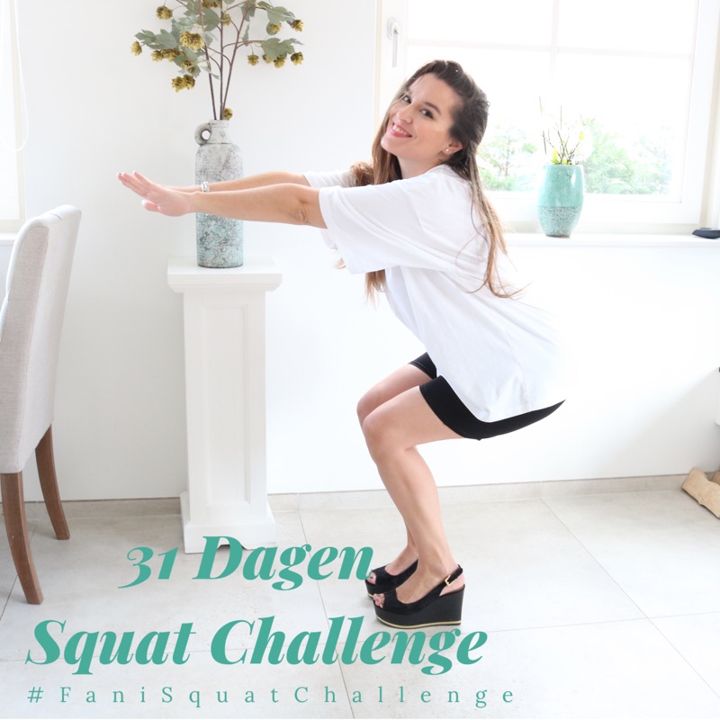 Squat challenge - een maand lang 100 squats