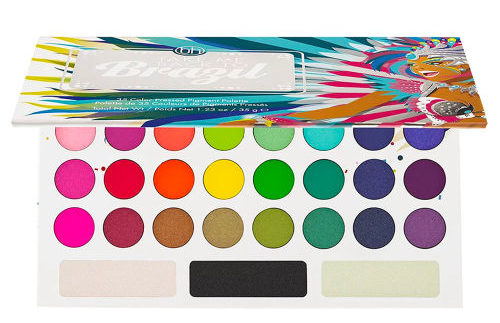 Take Me Back To Brazil 35 Color Pressed Pigment Palette - neon makeup- neon oogschaduw