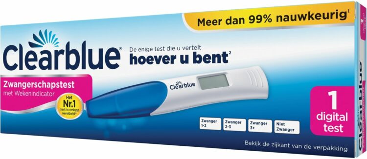 Clearblue Zwangerschapstest met Wekenindicator - mijn ervaring met foto's