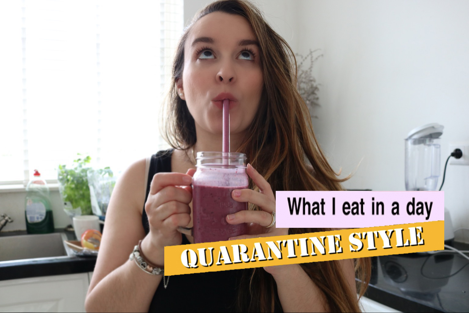 what i eat in a day | Quarantaine stijl, makkelijke recepten met weinig ingredienten