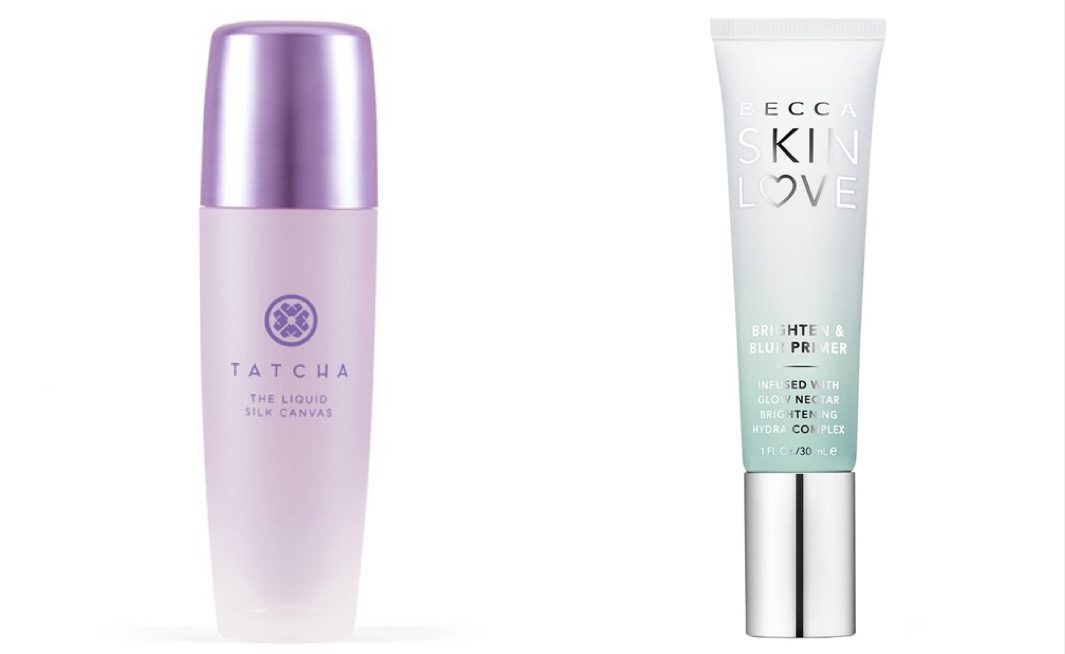 dupe van de Tatcha THE LIQUID SILK CANVAS Featherweight Protective Primer