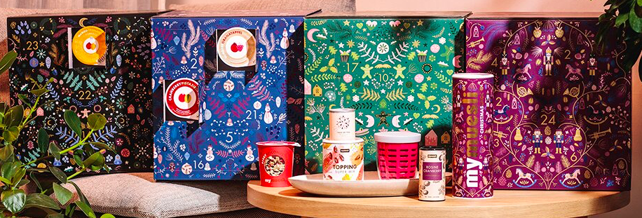 MYMUESLI adventskalenders | vegan adventskalender