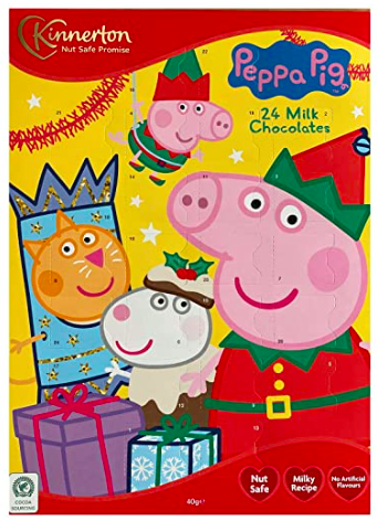 Peppa Pig chocolade adventskalender voor kinderen 2020