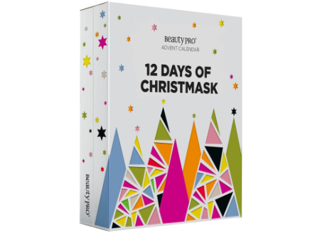 BeautyPro 12 Days Of Christmask Adventskalender 2020, sheetmask / maskers adventskalender