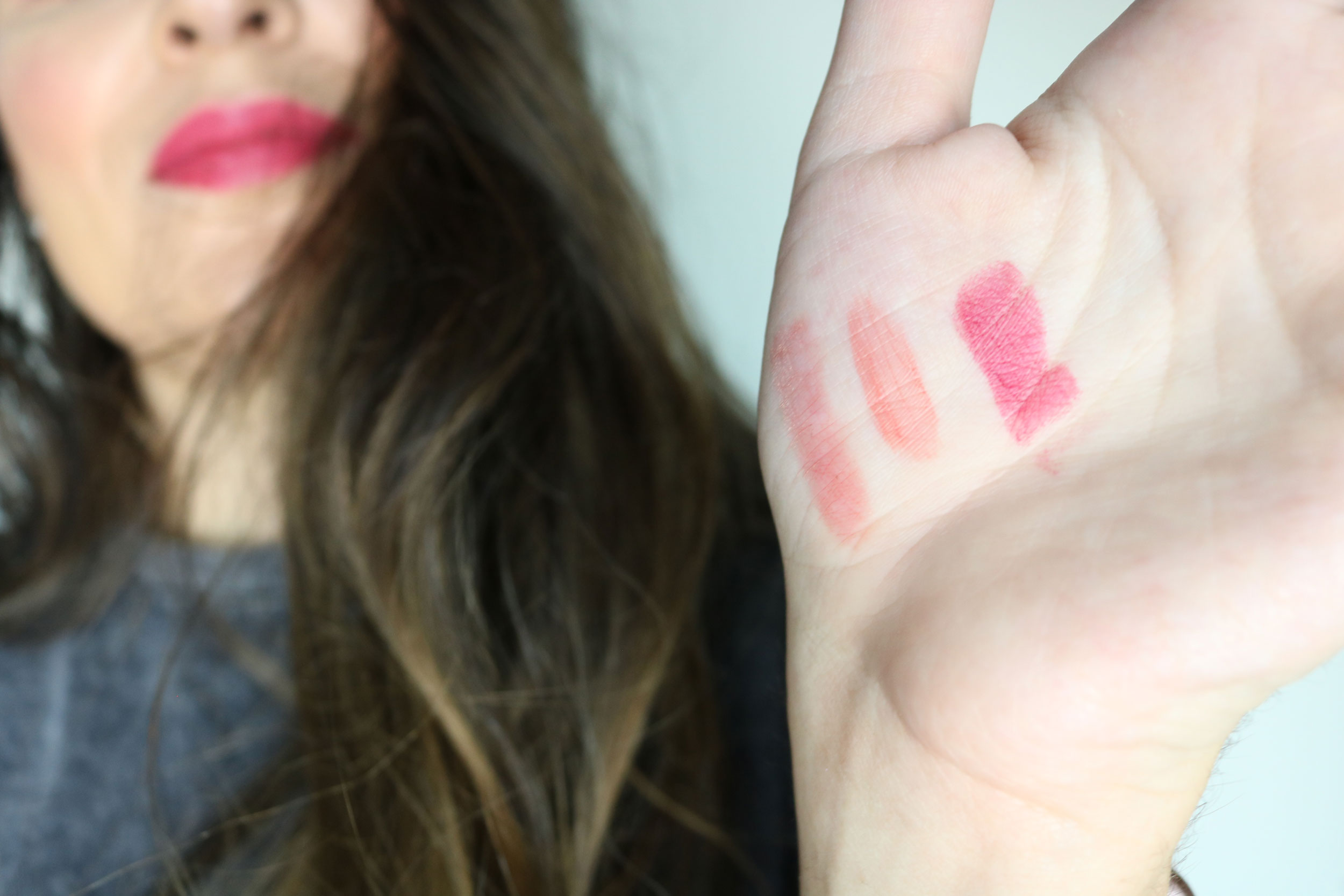 Chanel lipstick swatches