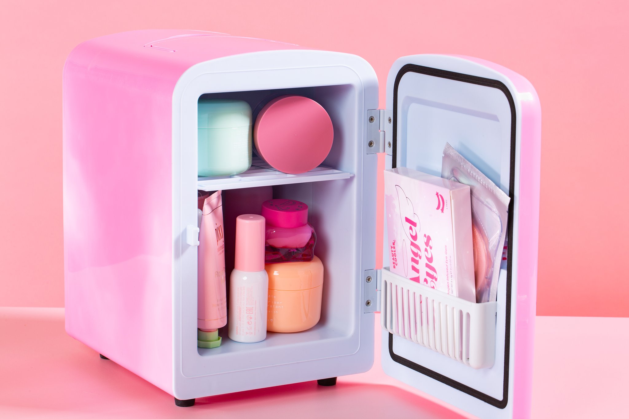 beauty koelkast - makeup skincare fridge