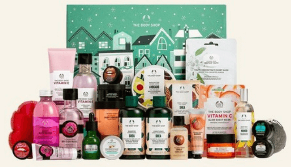The Body Shop adventskalenders 2021