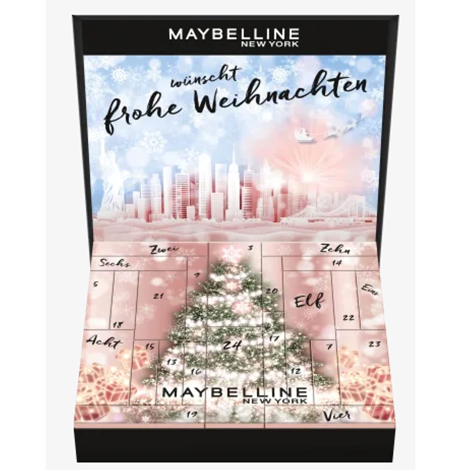 Maybelline New York Adventskalender 2021