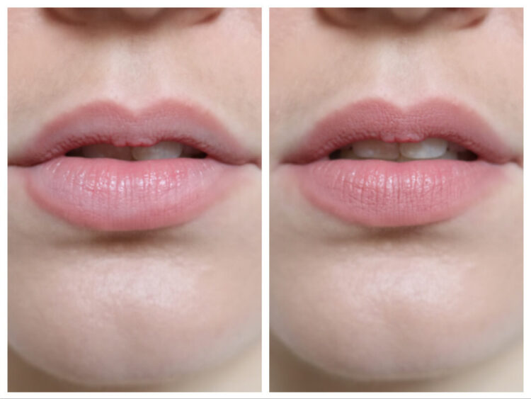 swatches NYX Slim Pencil Lip Liner - Natural