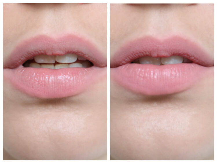 swatches NYX Slim Pencil Lip Liner - Nude Pink