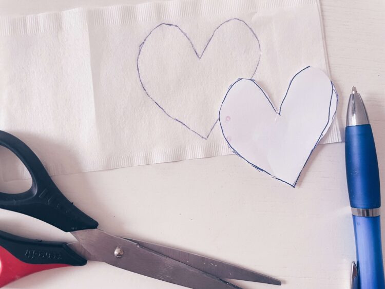 DIY hartvormige theezakjes voor Valentijnsdag