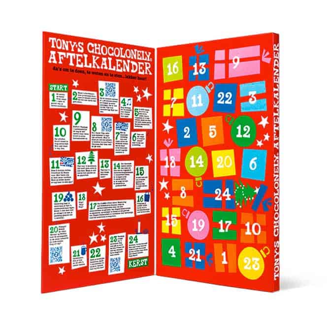 Tony's Chocolonely Chocolade Adventskalender 2022