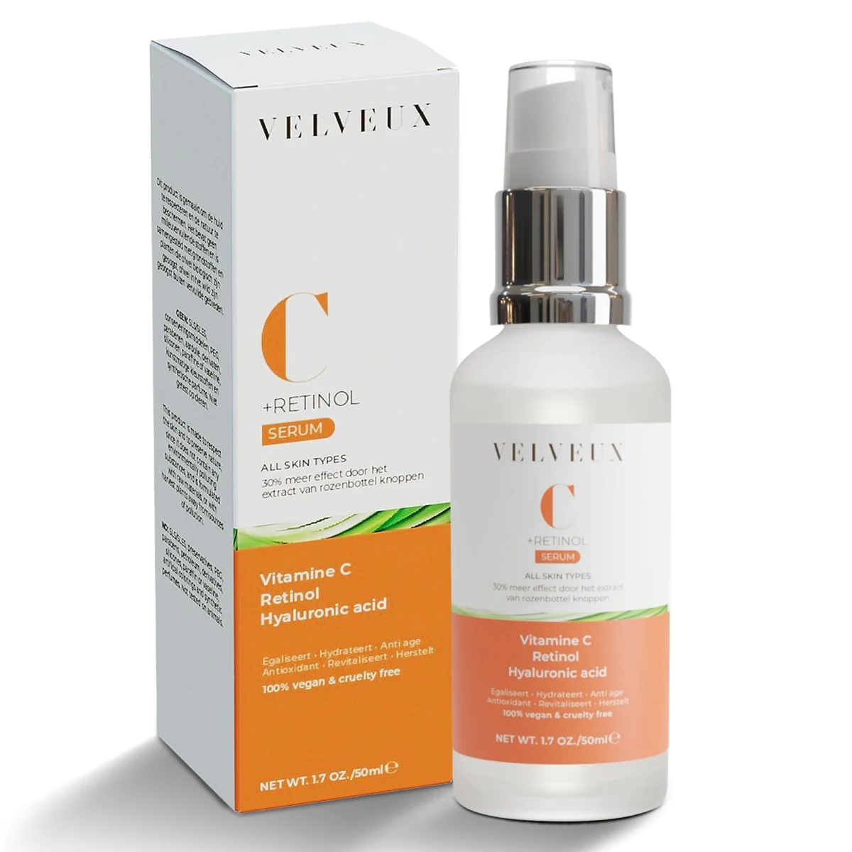 Velveux Vitamine C & Retinol Serum