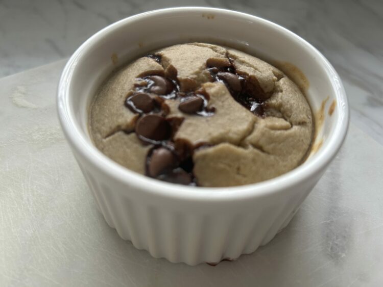Cookie Baked Oatmeal recept bij een calorietekort dieet