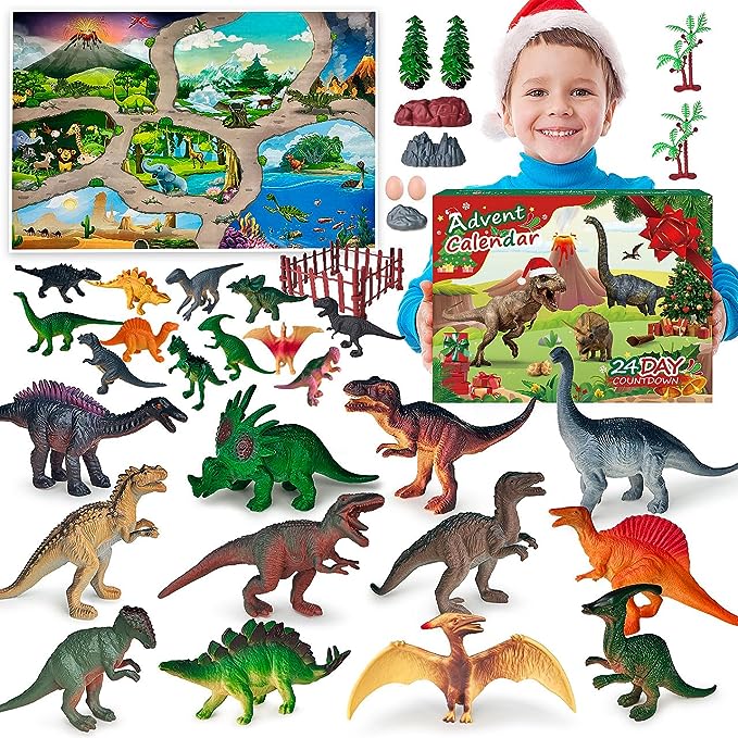Dinosaurusspeelgoed adventskalender 2023