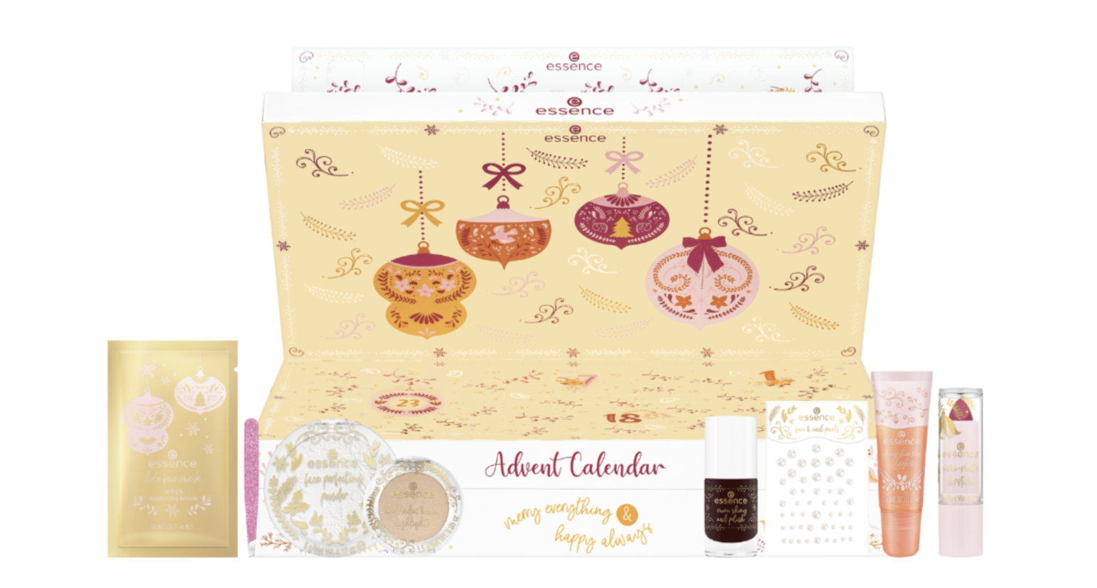 Essence DIY adventskalender 2023