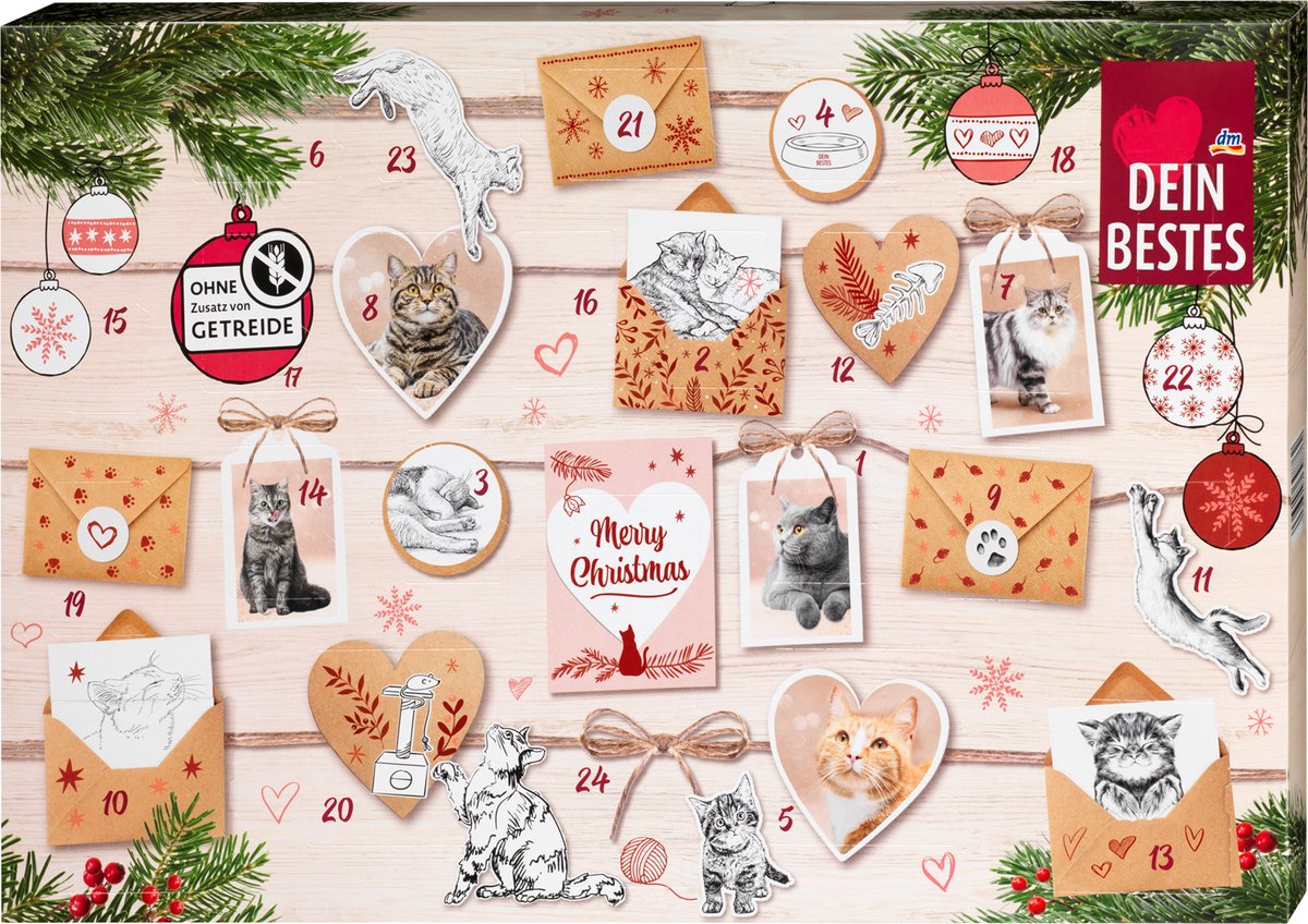Katten (huisdieren) Adventskalender 2023